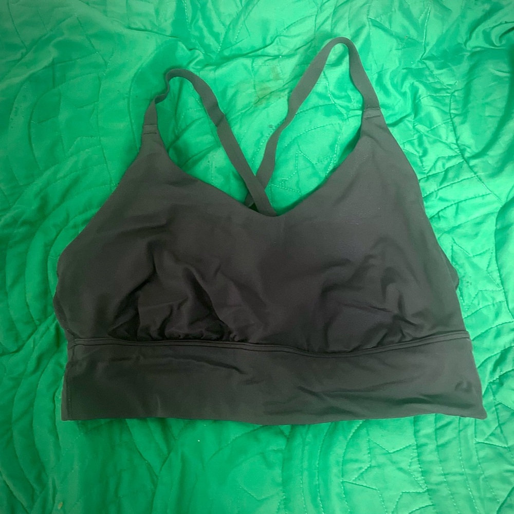 Women's Gray Sports Bra